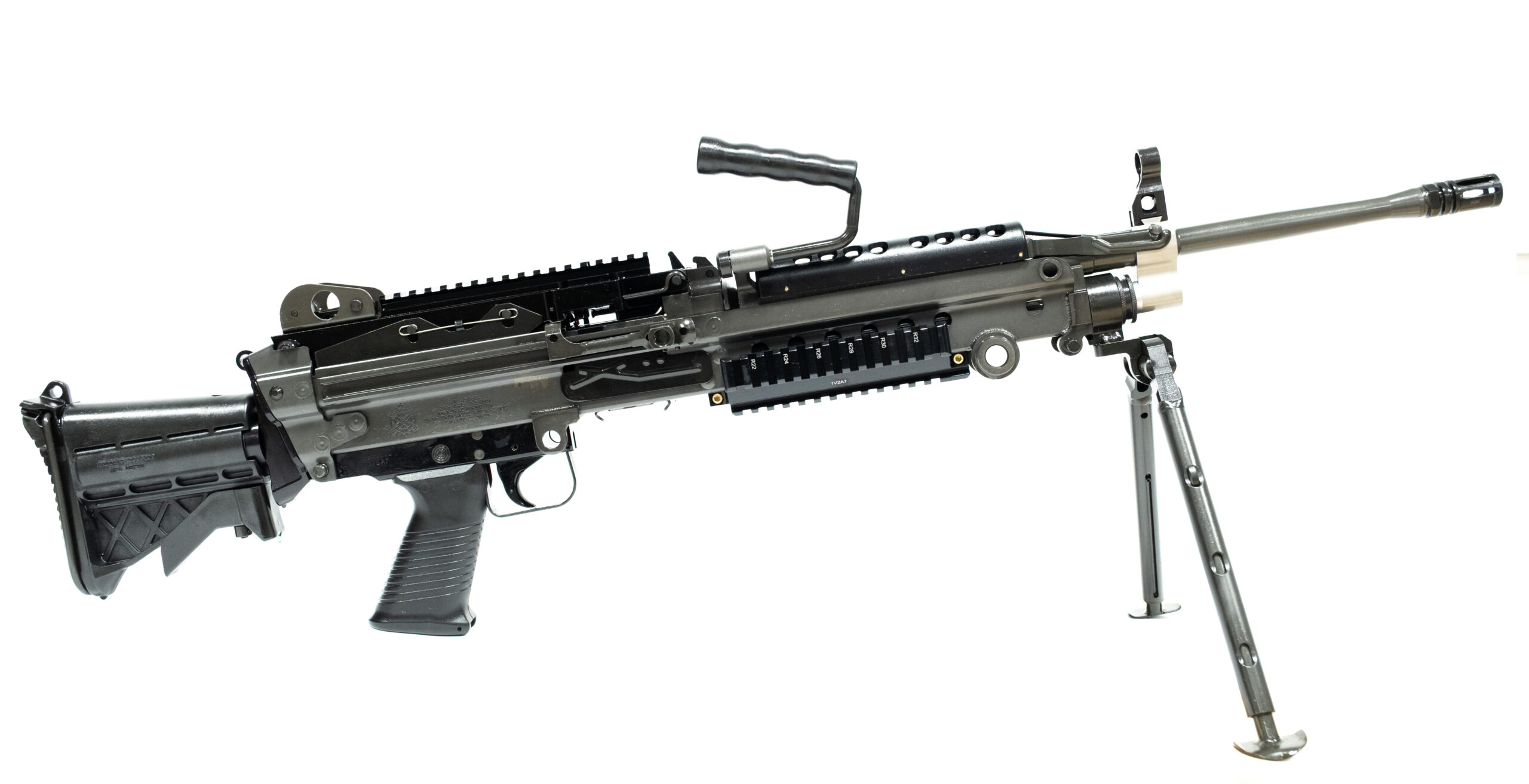 Senapan Mesin Ringan Belt-Fed 5.56mm (Standar)